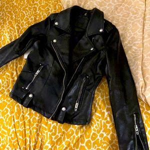 BlankNYC Girls Size S Vegan Leather Moto Jacket